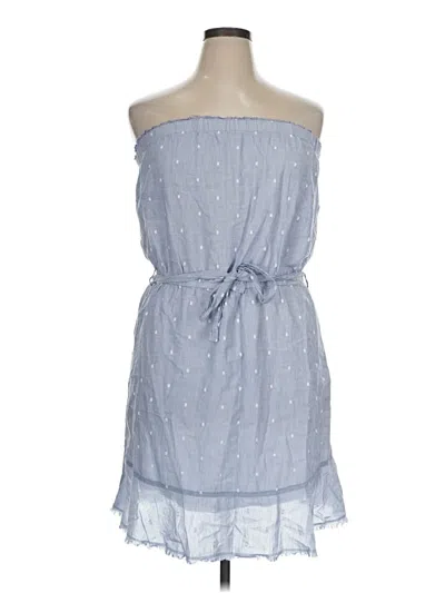 Pre-owned Cloth & Stone Casual Dress In Blue