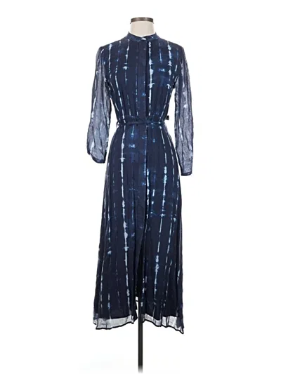 Pre-owned Cloth & Stone Casual Dress In Blue
