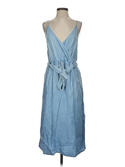 Pre-owned Cloth & Stone Casual Dress In Blue