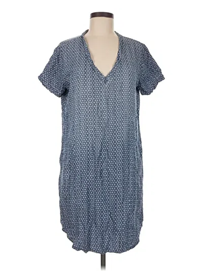 Pre-owned Cloth & Stone Casual Dress In Blue