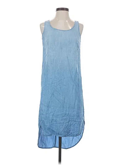 Pre-owned Cloth & Stone Casual Dress In Blue