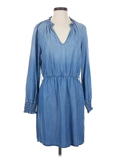 Pre-owned Cloth & Stone Casual Dress In Blue