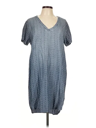 Pre-owned Cloth & Stone Casual Dress In Blue