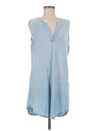 Pre-owned Cloth & Stone Casual Dress In Blue