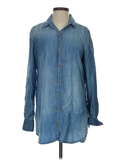 Pre-owned Cloth & Stone Casual Dress In Blue