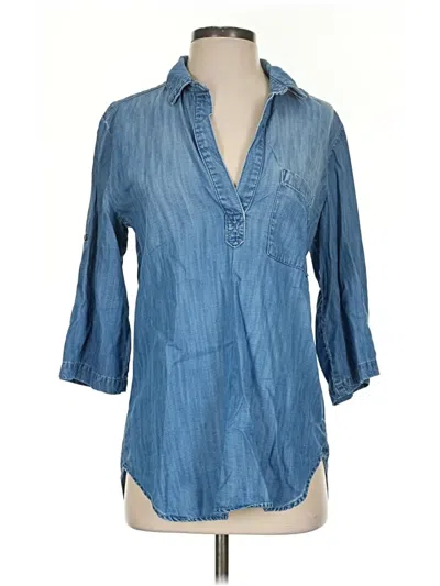 Pre-owned Cloth & Stone Casual Dress In Blue