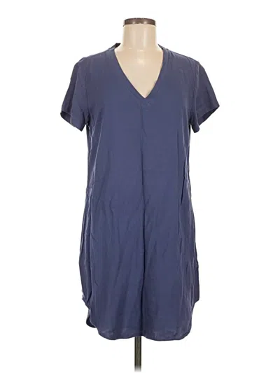 Pre-owned Cloth & Stone Casual Dress In Blue
