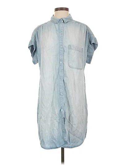 Pre-owned Cloth & Stone Casual Dress In Blue