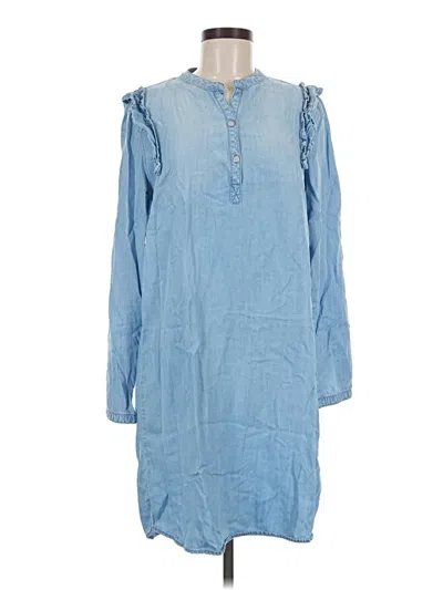 Pre-owned Cloth & Stone Casual Dress In Blue