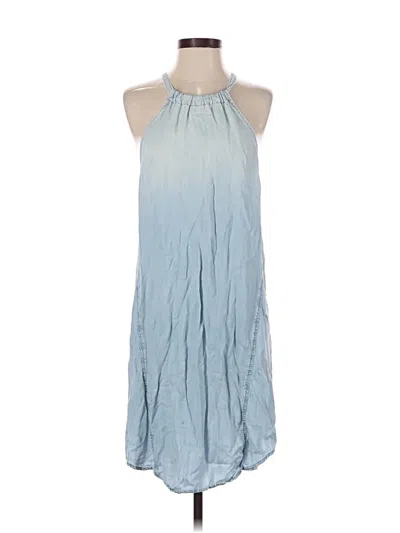 Pre-owned Cloth & Stone Casual Dress In Blue