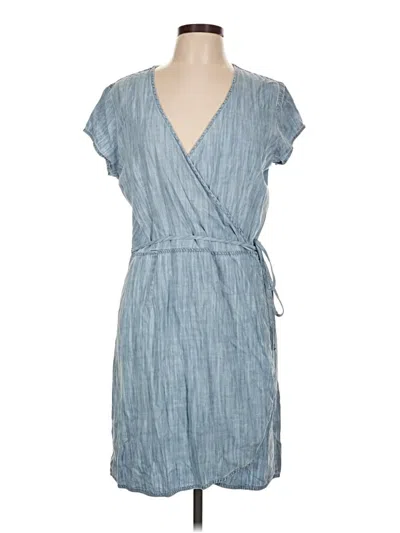Pre-owned Cloth & Stone Casual Dress In Blue