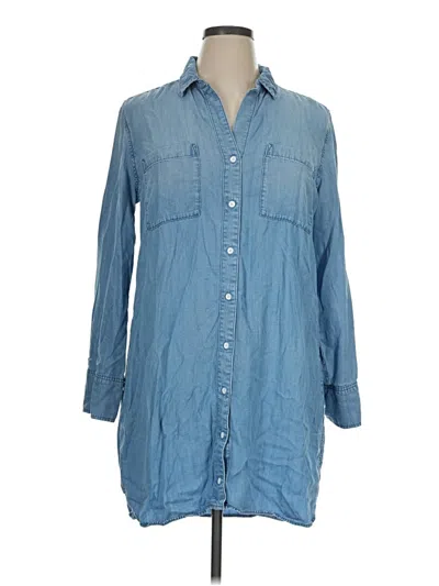 Pre-owned Cloth & Stone Casual Dress In Blue