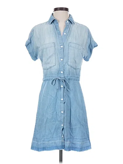 Pre-owned Cloth & Stone Casual Dress In Blue