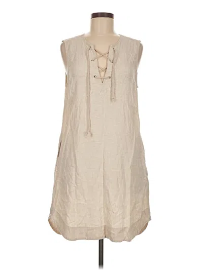 Pre-owned Cloth & Stone Casual Dress In Brown