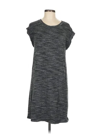 Pre-owned Cloth & Stone Casual Dress In Gray