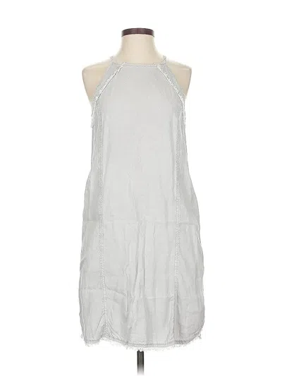 Pre-owned Cloth & Stone Casual Dress In Gray