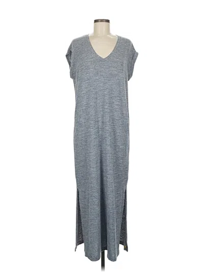 Pre-owned Cloth & Stone Casual Dress In Gray