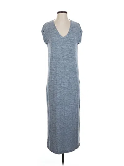 Pre-owned Cloth & Stone Casual Dress In Gray