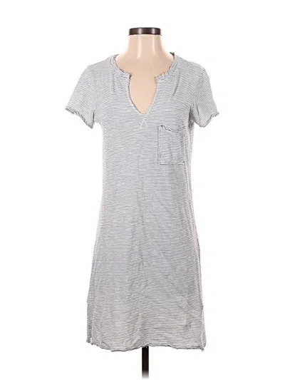 Pre-owned Cloth & Stone Casual Dress In Gray