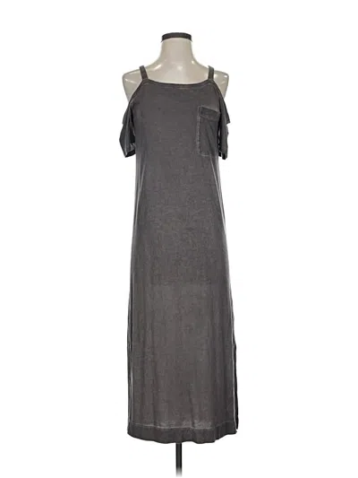 Pre-owned Cloth & Stone Casual Dress In Gray