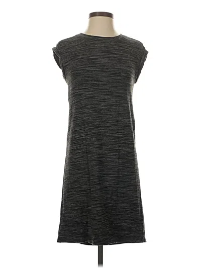 Pre-owned Cloth & Stone Casual Dress In Gray