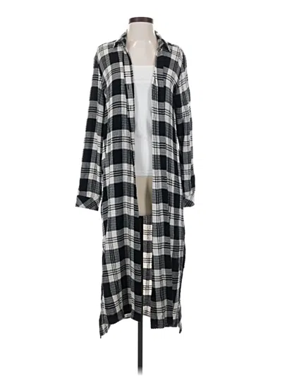 Pre-owned Cloth & Stone Casual Dress In Gray