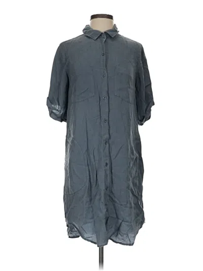 Pre-owned Cloth & Stone Casual Dress In Gray