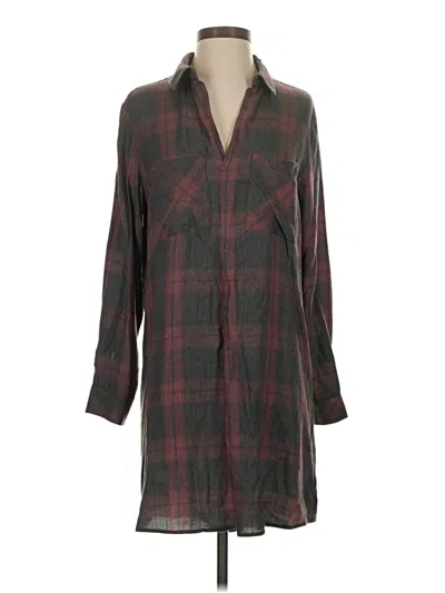 Cloth & Stone Casual Dress In Gray