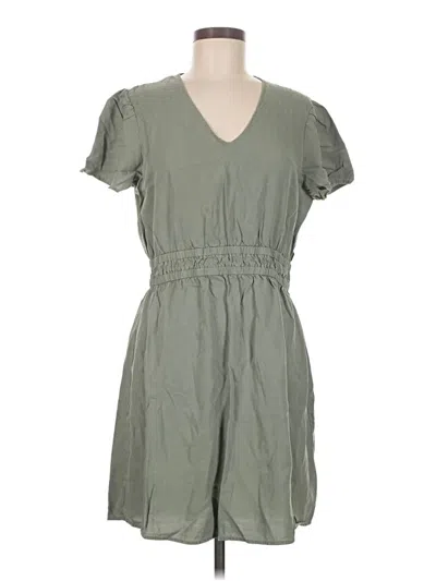 Pre-owned Cloth & Stone Casual Dress In Gray