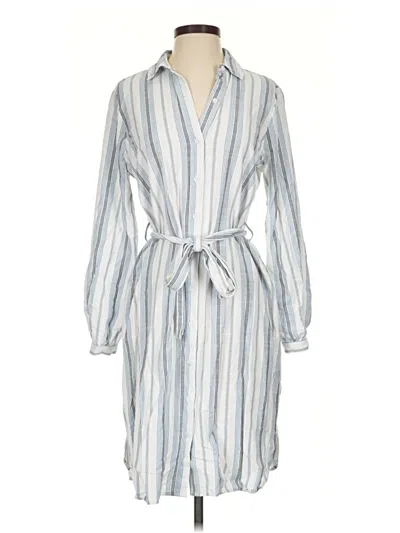 Pre-owned Cloth & Stone Casual Dress In Gray