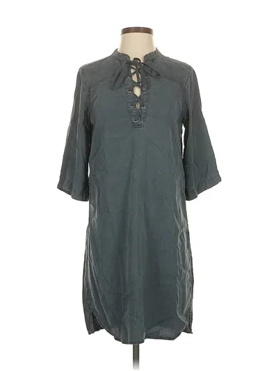 Pre-owned Cloth & Stone Casual Dress In Gray