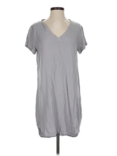 Pre-owned Cloth & Stone Casual Dress In Gray