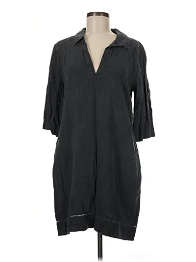 Pre-owned Cloth & Stone Casual Dress In Gray