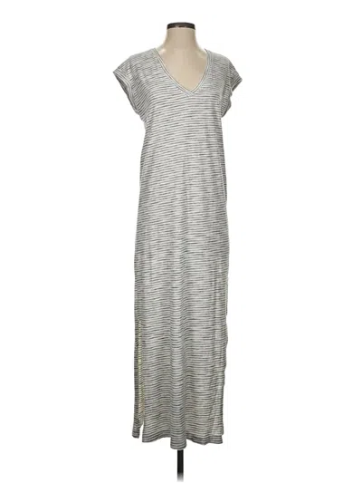 Pre-owned Cloth & Stone Casual Dress In Gray