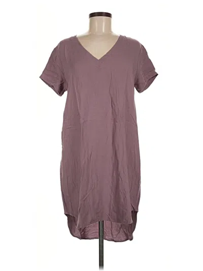 Pre-owned Cloth & Stone Casual Dress In Gray