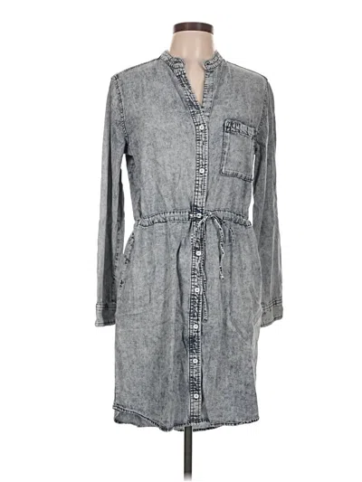 Pre-owned Cloth & Stone Casual Dress In Gray
