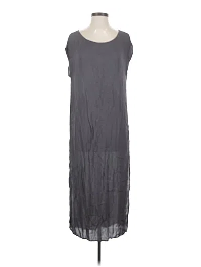 Pre-owned Cloth & Stone Casual Dress In Gray