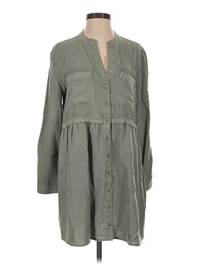 Pre-owned Cloth & Stone Casual Dress In Gray