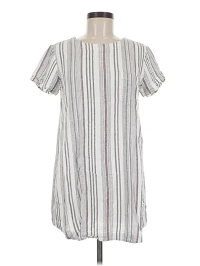 Pre-owned Cloth & Stone Casual Dress In Gray