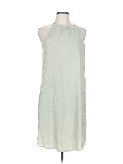 Pre-owned Cloth & Stone Casual Dress In Green