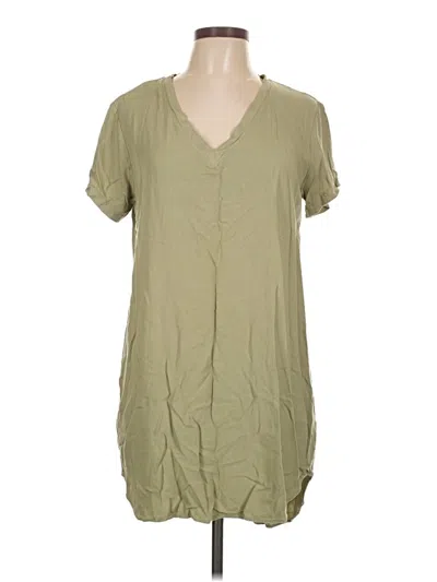 Pre-owned Cloth & Stone Casual Dress In Green