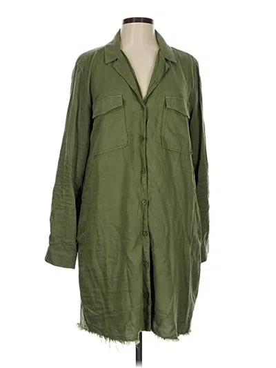 Pre-owned Cloth & Stone Casual Dress In Green