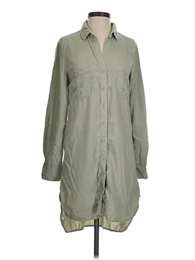 Pre-owned Cloth & Stone Casual Dress In Green