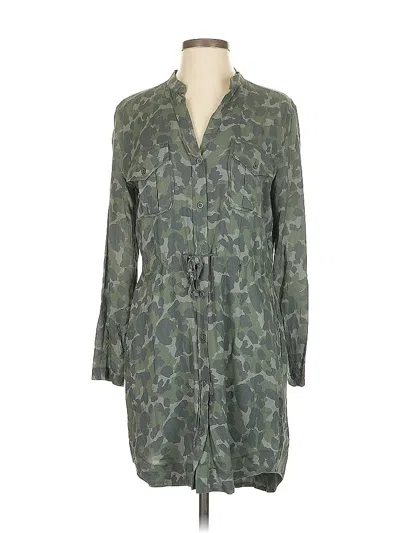 Pre-owned Cloth & Stone Casual Dress In Green