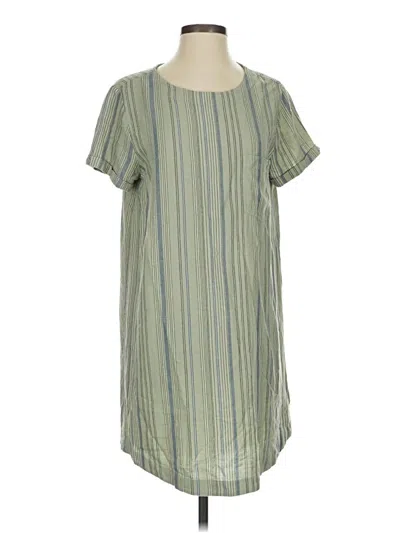 Pre-owned Cloth & Stone Casual Dress In Green