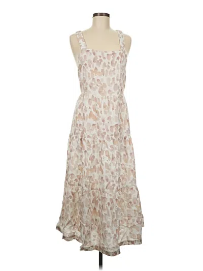 Pre-owned Cloth & Stone Casual Dress In Ivory