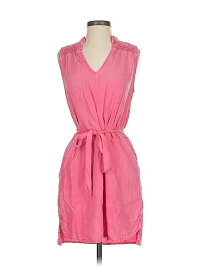 Pre-owned Cloth & Stone Casual Dress In Pink
