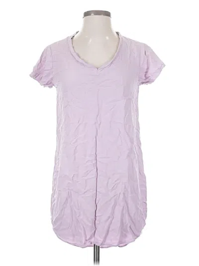 Pre-owned Cloth & Stone Casual Dress In Purple