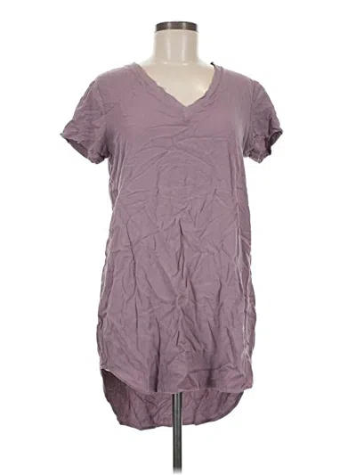 Pre-owned Cloth & Stone Casual Dress In Purple