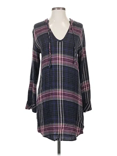 Pre-owned Cloth & Stone Casual Dress In Purple